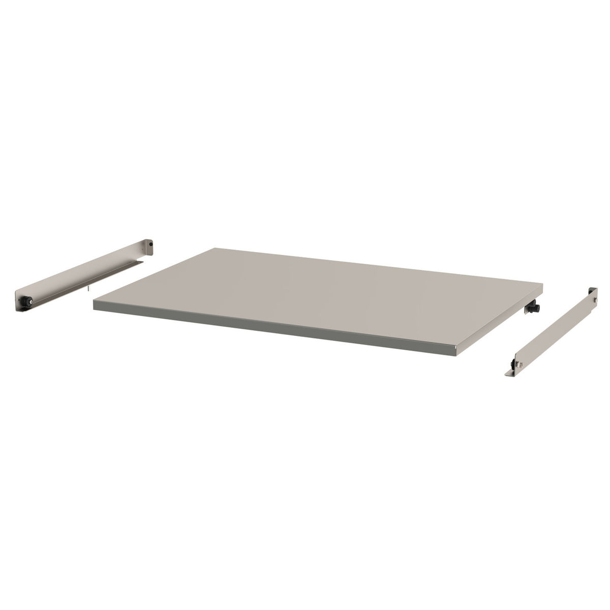 Metro Solid Roller Shelves for CaseVue Surgical Case Carts