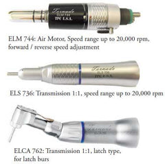 ELK-702-M4 Tornado Latch Type Low Speed Handpiece Set