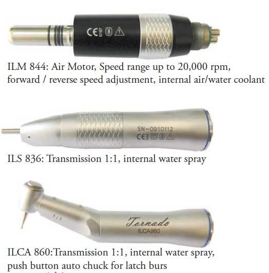 ILK-800-4 Tornado ILK Low Speed Complete Set (4Hole)