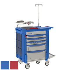 Metro LECCRP5 Lifeline Crash Cart