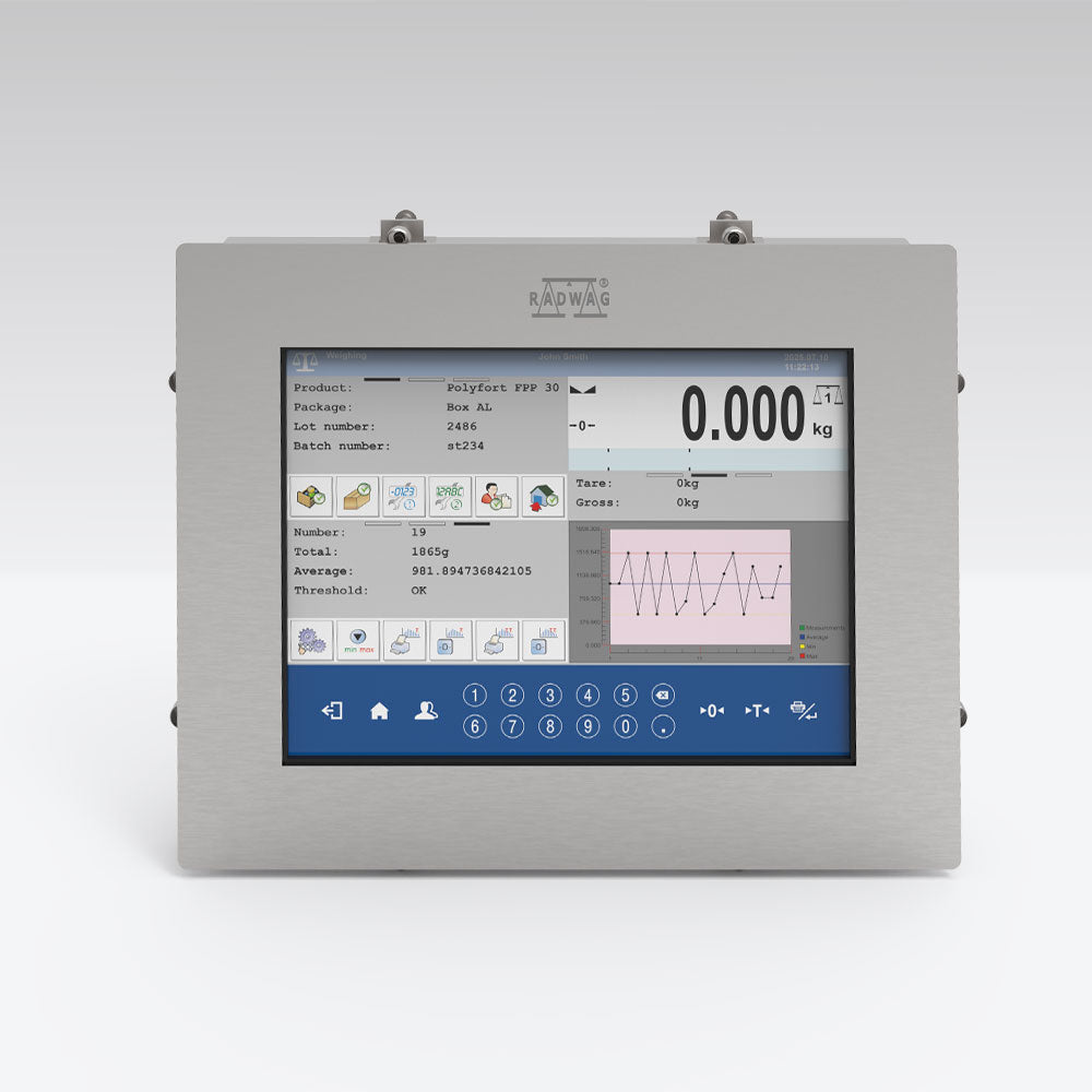 PUE HY10/P (panel) Weighing Terminal