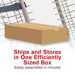 Metro Side-Load Stainless Steel/Metroseal Gray Wire Bun Pan Rack