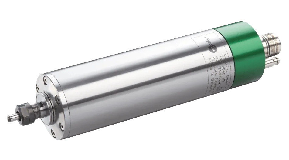 4060 AC-ER-S HF Motor Spindle – 50,000 RPM, 1.33kW S1, 60mm, IP54/57