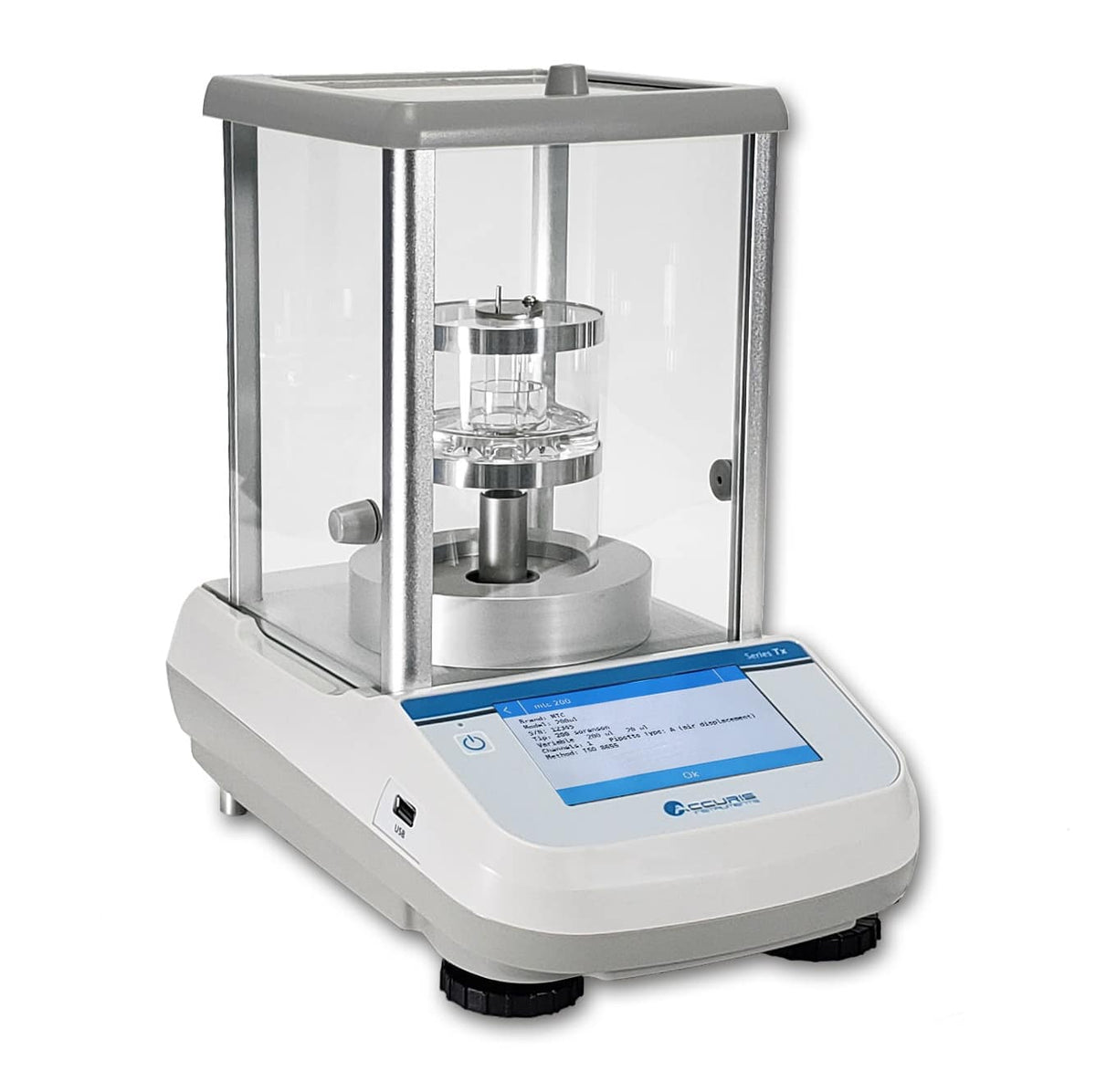 Analytical Balance, series Tx, internal calibration, touch screen display, 62gx 0.01mg / 120gx0.1mg