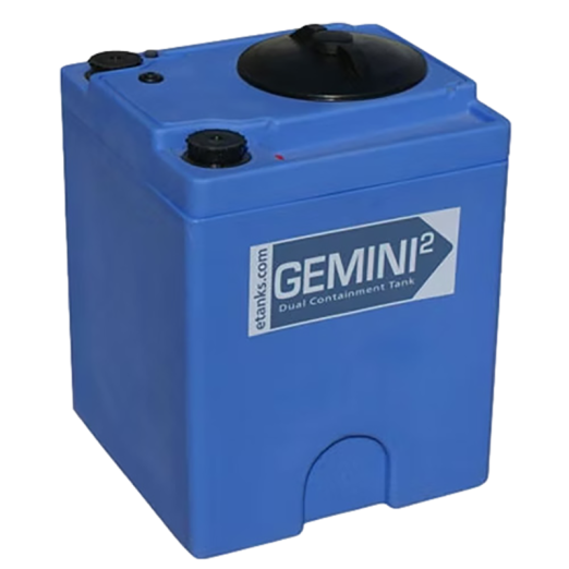 20 Gallon Gemini Dual Containment Tank System, Squ
