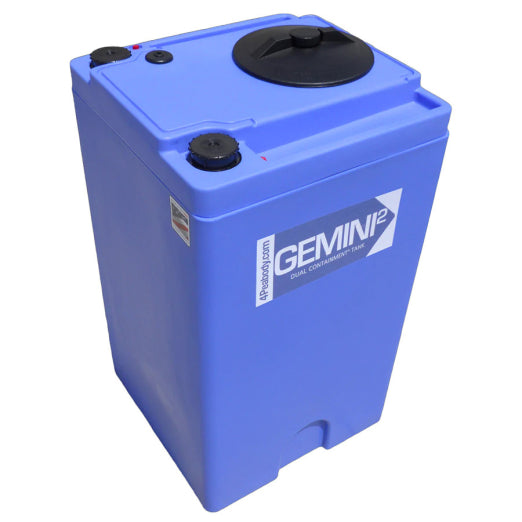 40 Gallon Gemini2 Dual-Cont Tank, Blue