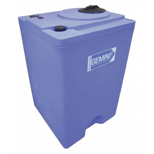 120 Gallon Gemini2 Dual Cont Tank, Square Blue-FRP