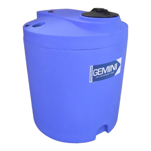 90 Gallon Gemini Dual Containment Tank System, Blu