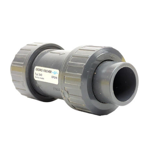 Cone Check, Spring Loaded, PVC/EPDM, 1/2"