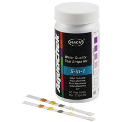 Hach 2755250 Test Strip, 5 in 1