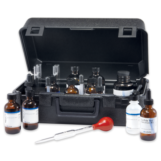 Sulfide Test Kit, CC-PS Total, Dissolved & Hydrogen Sulfide Drop Count Method