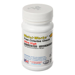 AquaPhoenix Scientific 480024 Chlorine Test Strips, 5-750ppm