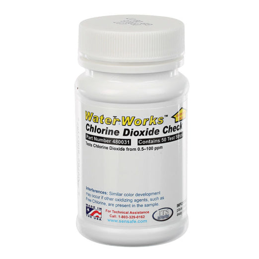 Chlorine Dioxide Test Strips