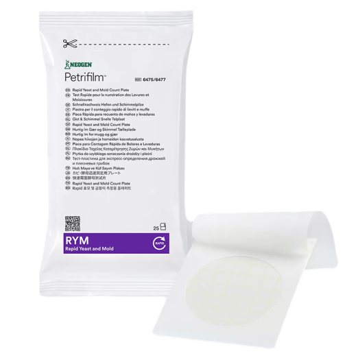Neogen 6475 Neogen Petrifilm Rapid Yeast & Mold Count Plates 6475, 50 Each/Box