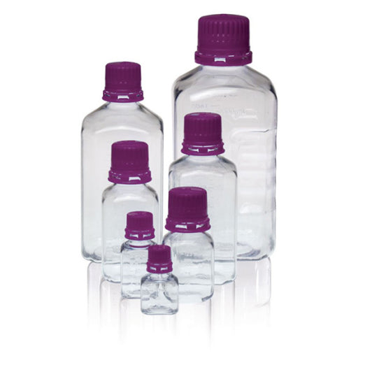 Bottles, PETG, Sterile, 250ml, 96/case