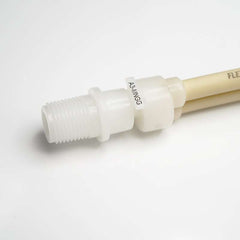 Blue White Tubing, 1/2” Male NPT Fitting