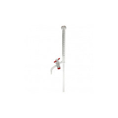 Buret, 10mL, Teflon SC, w/250mL Bottle/Cap,