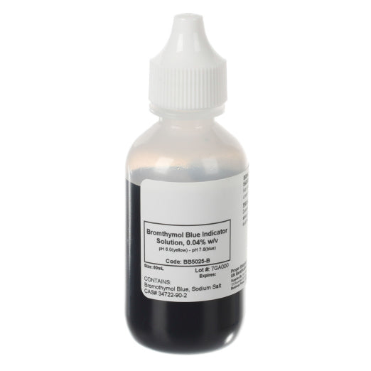 Bromthymol Blue Indicator Solution, 0.04% w/v
