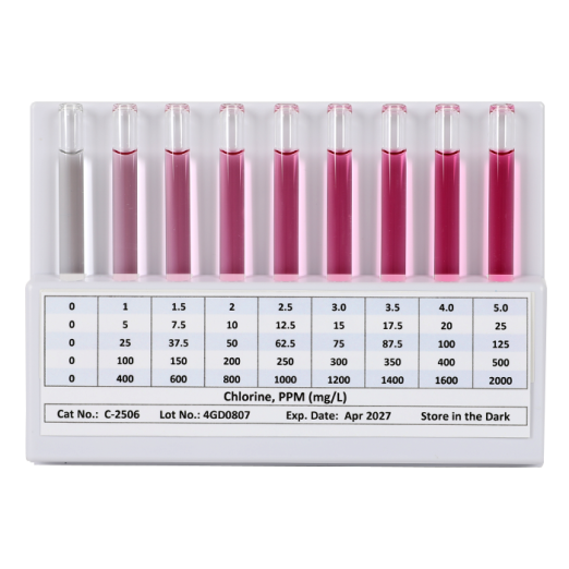 Chlorine HR Comparator - Flat