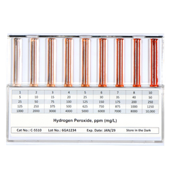 CHEMetrics C-5510 Hydrogen Peroxide Comparator - Flat