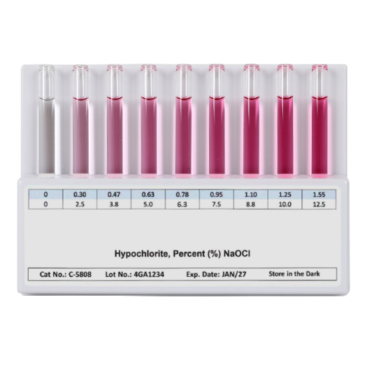 CHEMetrics C-5808 Hypochlorite Comparator - Flat