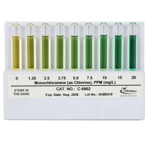 Monochloramine Comparator - Flat