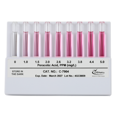 CHEMetrics C-7904 Peracetic Acid Comparator - Flat