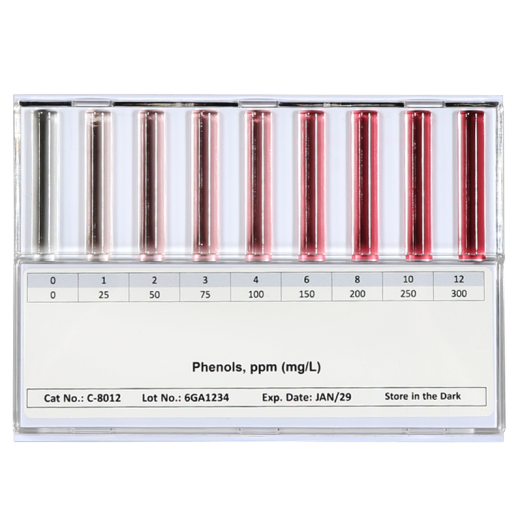 CHEMetrics C-8012 Phenols Comparator - Flat