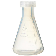 Flask, PMP, 250mL, w/Screw Cap