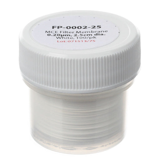 Filter Paper, 0.2micron, 25mm