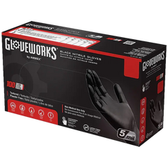 Gloves, Nitrile, X-Large, 10 packs/cs
