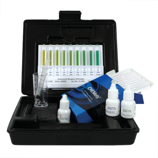 CHEMetrics K-1420 CHEMetrics CHEMets Test Kit Ammonia, HBA (0-4 & 0-80 ppm)
