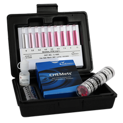 مجموعة اختبارات برومين (0-2.2 و 0-11 جزء في المليون) من CHEMetrics® CHEMets®