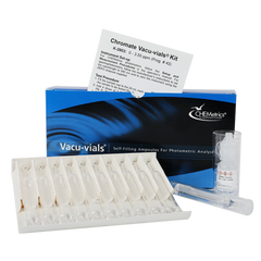 CHEMetrics® Vacu-vials® Test Kit Chromate, Hexavalent (0-3.50 ppm)
