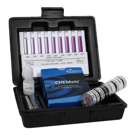CHEMetrics® CHEMets® Test Kit DEHA (0-400 & 400-3000 ppb)