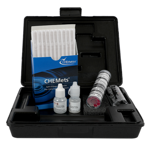 CHEMetrics® CHEMets® Test Kit Hydrogen Peroxide DPD (0-0.5 ppm)