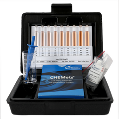CHEMetrics® CHEMets® Test Kit Iron HR, Total & Soluble (250-2500 ppm)