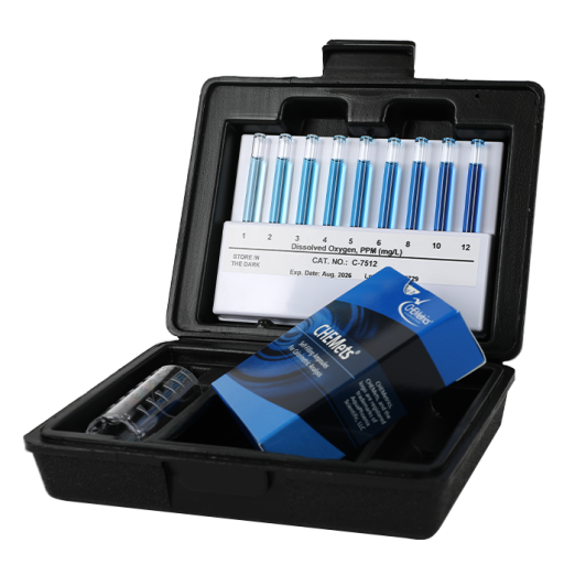 CHEMetrics® CHEMets® Test Kit Oxygen, Dissolved (1-12 ppm)