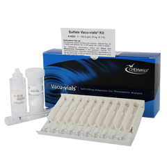 CHEMetrics® Vacu-vials® Test Kit Sulfate (0-100.0 ppm)