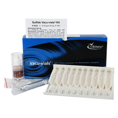 CHEMetrics® Vacu-vials® Test Kit Sulfide  (0-6.00 ppm)