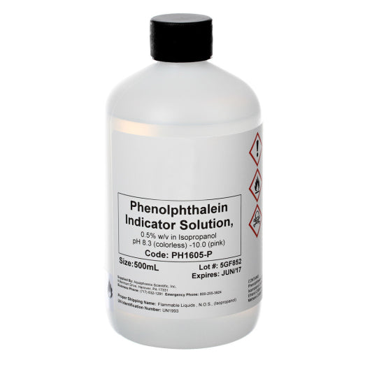 Phenolphthalein Indicator