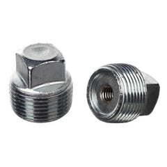 Pipe Plug, Zinc Coated Steel, 1"