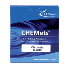 CHEMetrics® CHEMets® Refill Chromate (Hexavalent) Diphenylcarbazide Method (30 Ampoules)