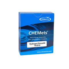 CHEMetrics® CHEMets® Refill Hydrogen Peroxide Persulfate Ferric Thiocyanate Method (30 Ampoules)