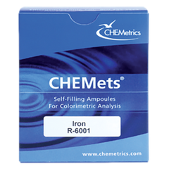 CHEMetrics® CHEMets® Refill Iron Phenanthroline Method (30 Ampoules)