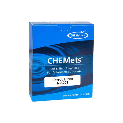 CHEMetrics® CHEMets® Refill Iron Phenanthroline Method (30 Ampoules)