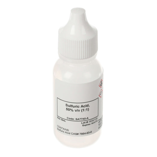 Sulfuric Acid 1:1, 50%, 30mL