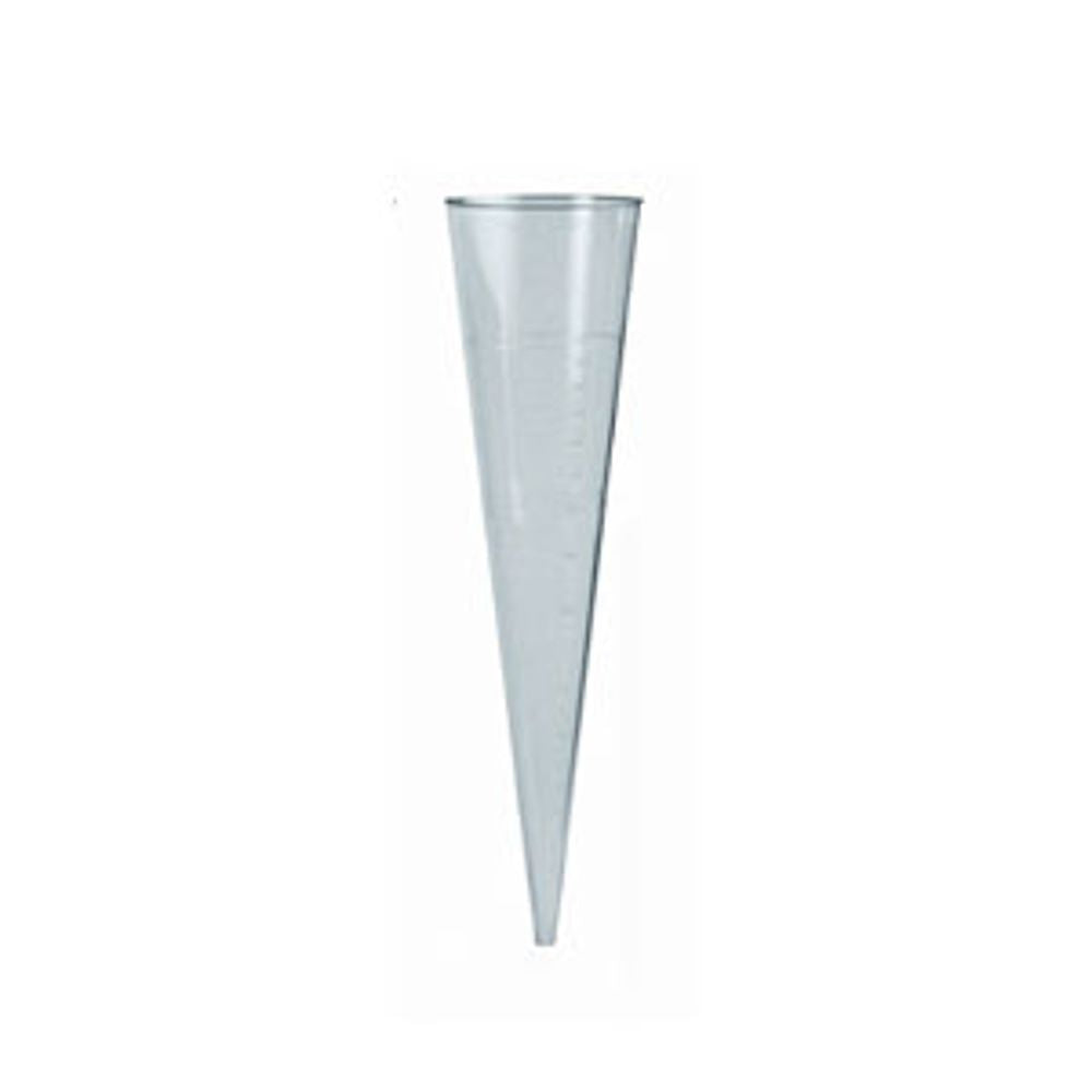 Transparent plastic imhoff cone