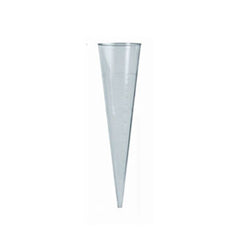 Transparent plastic imhoff cone