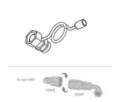 Connection for pressure relief device